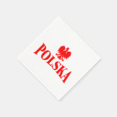 Polska Eagle Bar Napkins Serviette (Ecke)