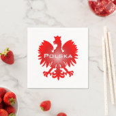 Polska Eagle Bar Napkins Serviette (Beispiel)