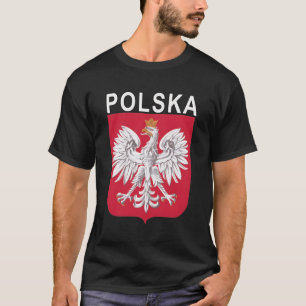 Polska Eagle Emblem Polen T-Shirt