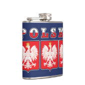 Polska Eagle Flag Shields Flachmann (Rechts)