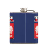 Polska Eagle Flag Shields Flachmann (Rückseite)