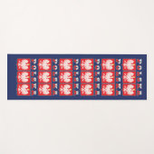 Polska Eagle Flag Shields Yogamatte (Vorderseite (Horizontal))