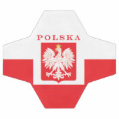 Polska Eagle Red Shield Fußball (Flach)