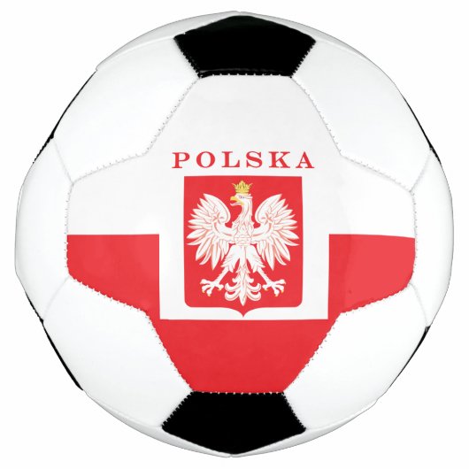 Polska Eagle Red Shield Fußball (Vorderseite)