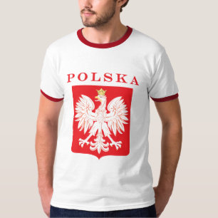 Polska Eagle Red Shield T-Shirt