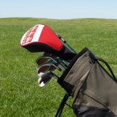 Polska Eagle Schilder Golf Headcover (In SItu)