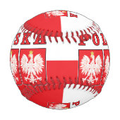 Polska Eagle Shields Baseball (Rückseite)
