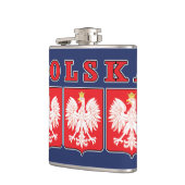 Polska Eagle Shields Flachmann (Links)