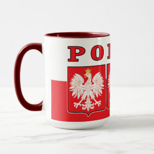 Polska Eagle Shields Tasse