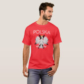 Polska Eagle w/cross T-Shirt (Vorne ganz)