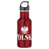 Polska Eagle Wasserflasche (Vorderseite)
