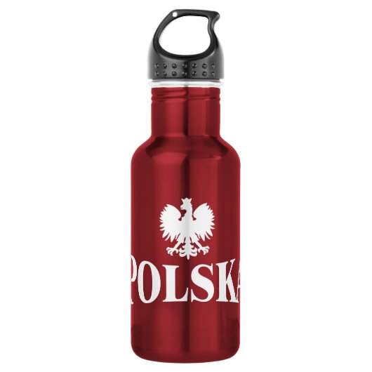 Polska Eagle Wasserflasche (Vorderseite)