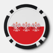 Polska Flag Red Eagles Pokerchips (Rückseite)