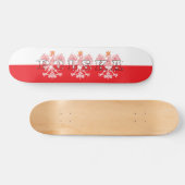Polska Flag Red Eagles Skateboard (Horizontal)