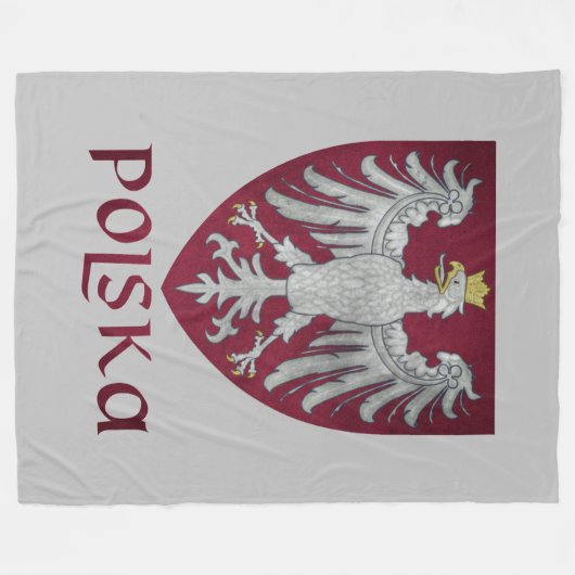 Polska Fleecedecke (Vorderseite (Horizontal))