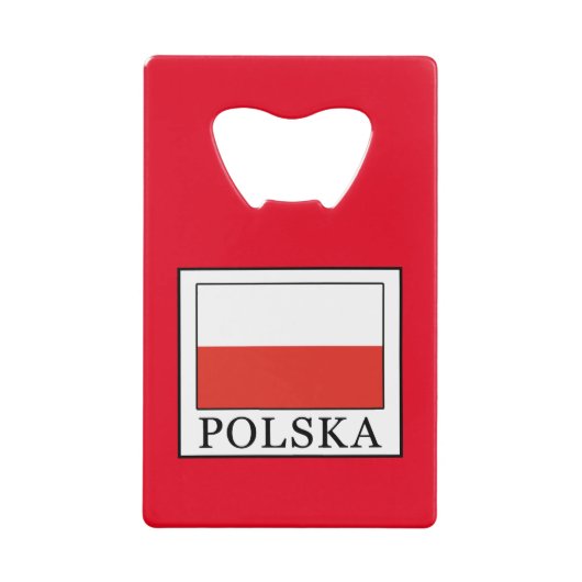 Polska Geldbeutel Flaschenöffner (Vorderseite)