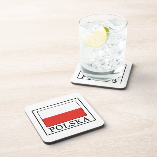 Polska Getränkeuntersetzer (Rechte Seite)