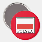 Polska Magnet (Vorderseite/Rückseite)