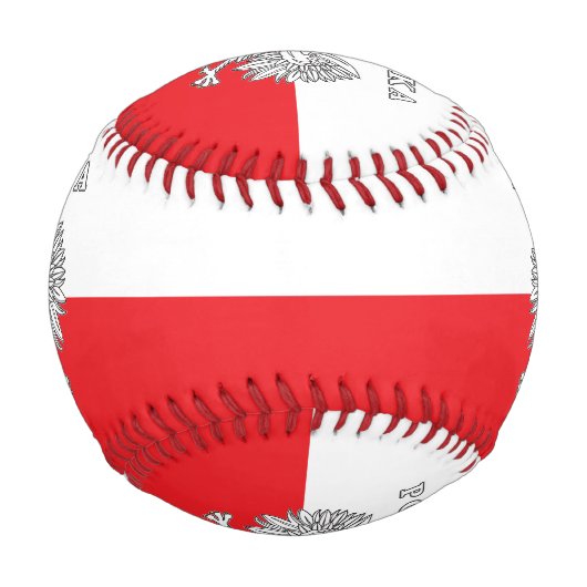 Polska mit Polnischem Adler Baseball (Rückseite)