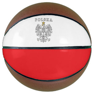 Polska mit Polnischem Adler Basketball