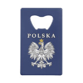 Polska mit Polnischem Adler Geldbeutel Flaschenöffner (Rückseite)
