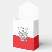 Polska mit Polnischem Adler Geschenkschachtel (Geöffnet)
