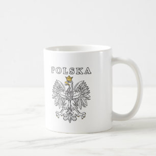 Polska mit Polnischem Adler Kaffeetasse