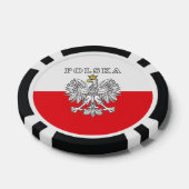 Polska mit Polnischem Adler Pokerchips (Einzeln)