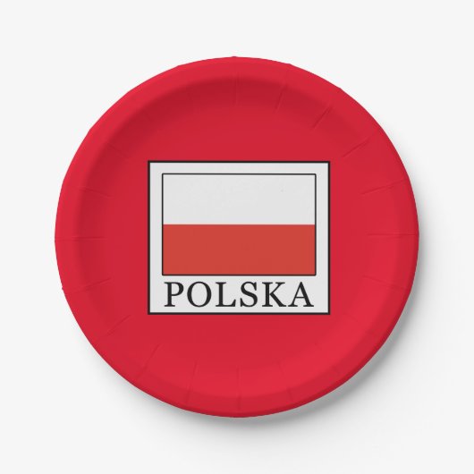 Polska Pappteller (Vorderseite)