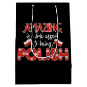 Polska Phantastisch ist eine Nebenwirkung, die Pol Mittlere Geschenktüte (Rückseite)