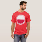 Polska Poland Art Shield T-Shirt (Vorne ganz)
