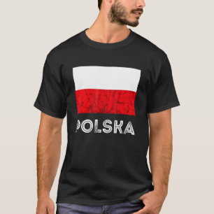 Polska Polen Flagge Polnischer Adler Polnische Wur T-Shirt