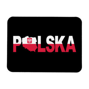 Polska Polen - Flaggenplan Magnet