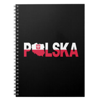 Polska Polen - Flaggenplan Notizblock