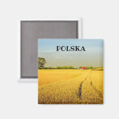 Polska Polen Landschaftsgebiet Landschaft Magnet (Vorderseite/Rückseite)
