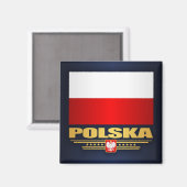 Polska (Polen) Magnet (Vorderseite/Rückseite)