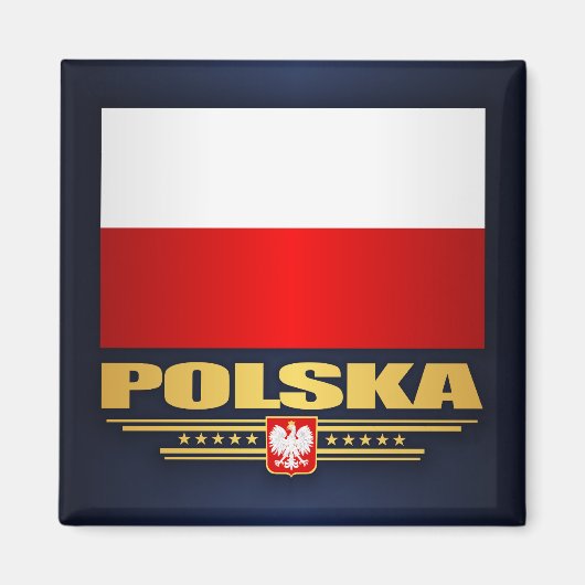 Polska (Polen) Magnet (Vorne)