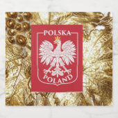 POLSKA POLENWEIN SCHAUMWEINETIKETT (Einzelnes Label)