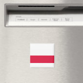 Polska - Polnische Flagge Magnet (In Situ (Geschirrspüler))