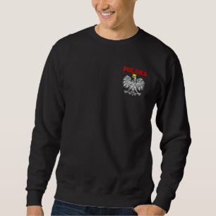 Polska Polska Polnischer Adler Polnische Flagge Po Sweatshirt