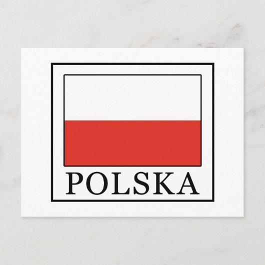 Polska Postkarte (Vorderseite)