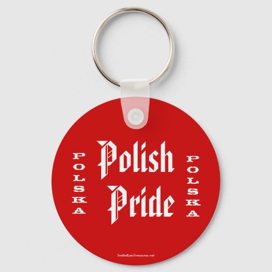Polska Pride Polska Schlüsselanhänger (Vorderseite)