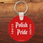 Polska Pride Polska Schlüsselanhänger (Vorderseite)