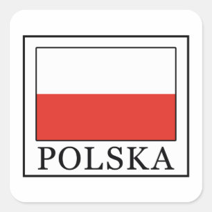 Polska Quadratischer Aufkleber