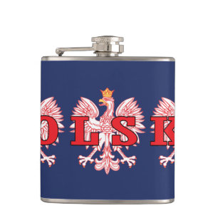 Polska Red Eagles Flachmann