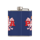 Polska Red Eagles Flachmann (Rückseite)