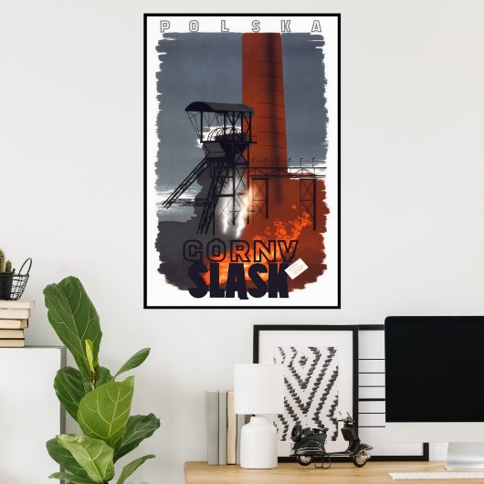 Polska Slask Poster (Heimbüro)