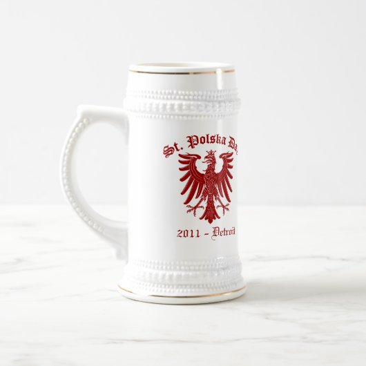 Polska Stein 2011 Bierglas (Links)