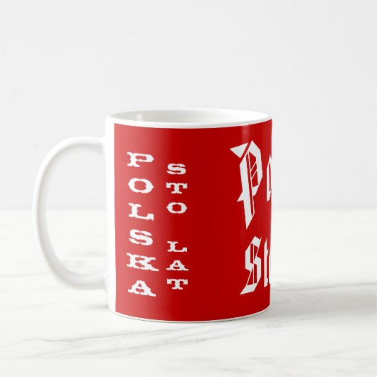 Polska Sto Lat Kaffeetasse (Links)