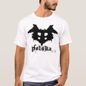 Polska-Tintenfleck T-Shirt (Vorderseite)